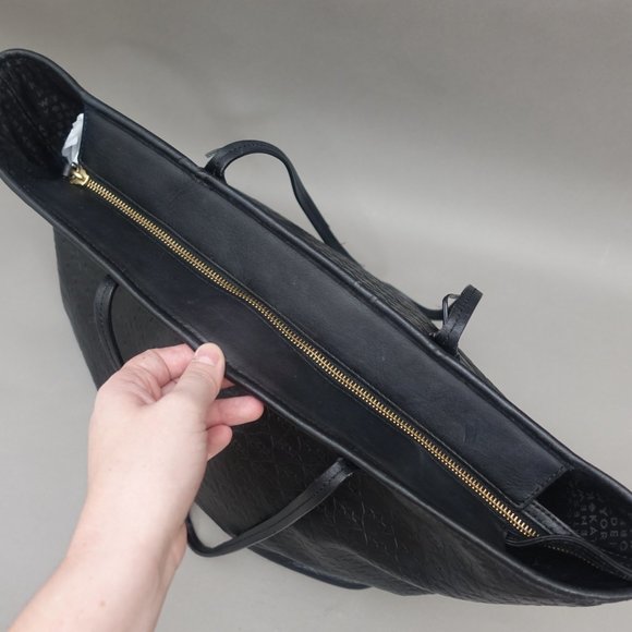 Kate Spade New York Penn Place Embossed Back Leather Spade Large Tote - Picture 5 of 12